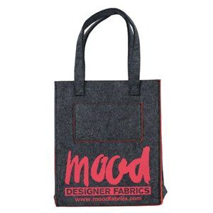 Mood Fabrics Felt Tote Bag.